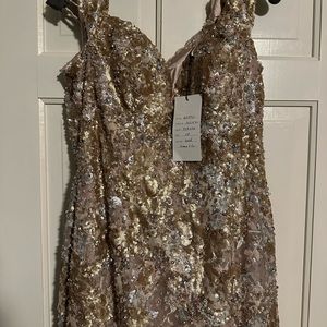 Stephen Yearick, Floor Length Evening Gown, Sz 14 (Never Worn or Altered)